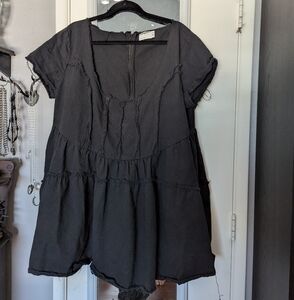 ASOS Curve Black Mini Dress